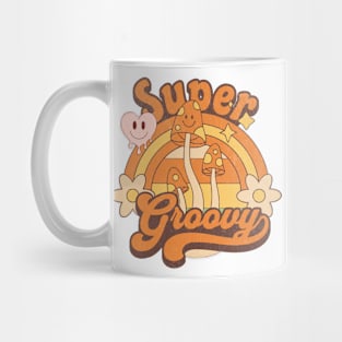 Super Groovy Cute Mashrooms Mug